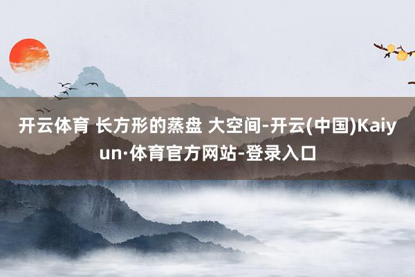 开云体育 长方形的蒸盘 大空间-开云(中国)Kaiyun·体育官方网站-登录入口